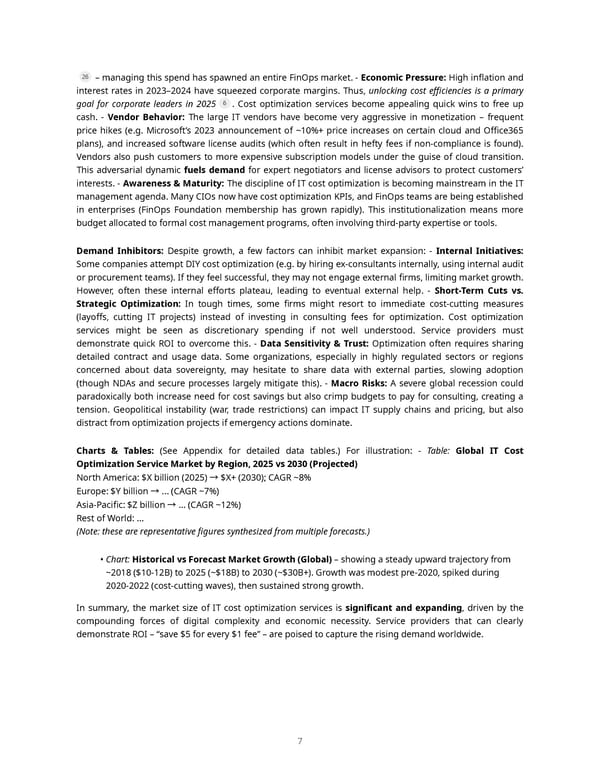 IT Cost Optimization Services Market Report - Page 7