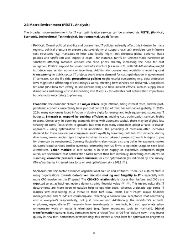 IT Cost Optimization Services Market Report - Page 8